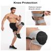 Knee Pads for Women & Men, Dance Knee Pads Volleyball Knee Pads for Women Men Wrestling Knee Pads Wrestling Gear, Crash Pad Snowboarding Gear Knee Protector Soft Knee Pads for Work (X-Large, Grey) view 2