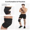 Knee Pads for Women & Men, Dance Knee Pads Volleyball Knee Pads for Women Men Wrestling Knee Pads Wrestling Gear, Crash Pad Snowboarding Gear Knee Protector Soft Knee Pads for Work (X-Large, Grey) view 3