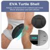 Knee Pads for Women & Men, Dance Knee Pads Volleyball Knee Pads for Women Men Wrestling Knee Pads Wrestling Gear, Crash Pad Snowboarding Gear Knee Protector Soft Knee Pads for Work (Large, Grey) view 4