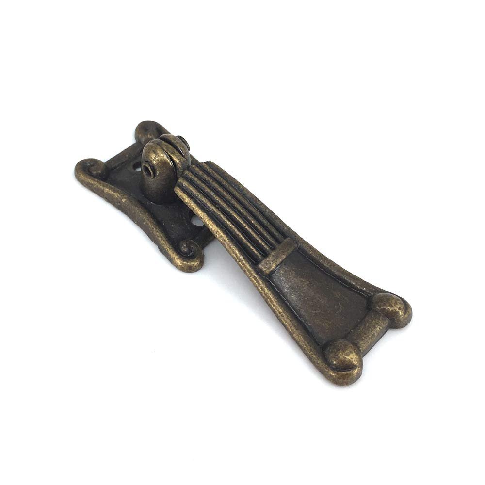 Southst 66mmx21mm Vintage Furniture Hardware Drawer Pull Closet Door Knob Kit Cupboard Door Antique Knobs Pendant Handle