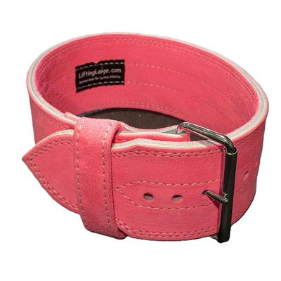 Pink 1 Prong Powerlifting Belt 10mm IPF Approved
