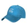 It is Not Hoarding If It's Guitars Funny Baseball Cap Trucker Hats Sports Hat Men Women Blue view 3