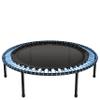 bellicon Mini Trampoline 49'' (Blue) | Bungee Suspension up to 440 lbs | Indoor Fitness Rebounder for Adults | Screw-in Legs view 1