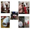 lever ball valves,ball valve,Red Non-Slip Handle PVC Ball Valve 20/25/32/40/50/63/75mm Inner Diameter 2-Way Slip Ends Water Shut Off Flow Controller Valve,1pcs (Size:63mm) (Size : 110mm) ( ( Color : 7 view 4