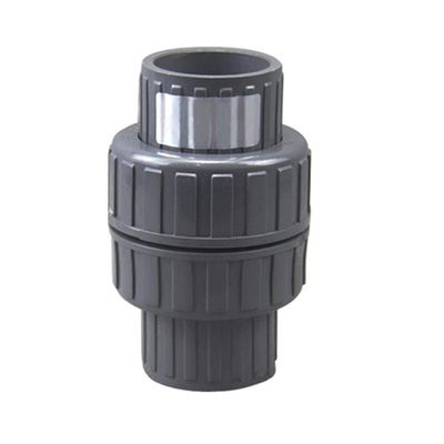 lever ball valves,ball valve,PVC One Way Non Return Check Valve,32-63mm UPVC Pipe Fitting for Garden Irrigation Aquarium Fish Tank Aaapter,1pcs (Size:Inner Dia.40mm) (Size : Inner Dia.63mm ( Color : P