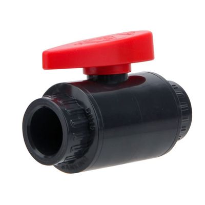 lever ball valves,ball valve,PVC Ball Valve Switch,20 25 32 40 50 63 75 90mm Inner Diameter Water Shut Off Flow Controller Switch Valve with Red Handle,1pcs (Color:90mm) (Color : 75mm) (C ( Color : 50