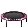 bellicon 49" Fitness Trampoline (Pink) with Screw-on Legs and Bungee Suspension up to 330 lbs (Extra Strong) view 1
