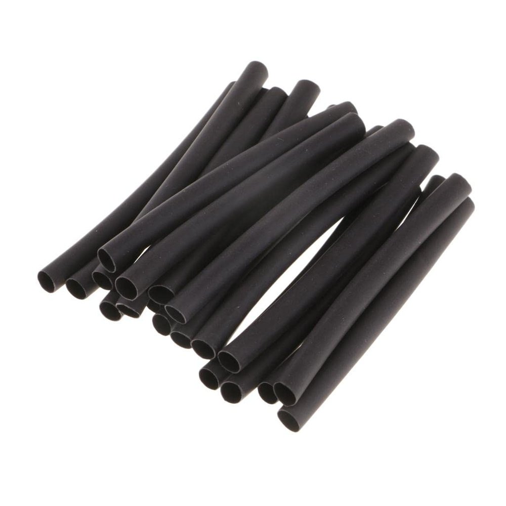 20 Pcs Rubber Heat Shrink Tube 3mm Joint for Carp Fishing Rigs