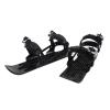 Mini Ski Shoes Adjusable Skiiboards Short Winter Sports Ski Boots for Downhill Skiing Portable, highly durable skiing tool for ice hockey, skating, inline skating. (black) view 2