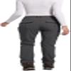 Women's Fleece Lined Waterproof Hiking Pants Insulated Softshell Warm Outdoor Winter Snow Ski Pants Dark Grey S view 2