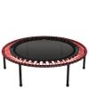 bellicon Mini Trampoline 49'' (red) | Bungee Suspension up to 440 lbs | Indoor Fitness Rebounder for Adults | Screw-in Legs view 1