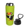 KOSPOGO Funny Toucans Water Bottle 18 Oz Stainless Steel Insulated Water Bottle Leak Proof Sports Water Bottles Outdoor Activity Waterbottle view 2