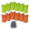 Turf Tops Soccer Pinnies & Bibs for Adults and Youth: Essential Team Scrimmage Vests and Pennies for Sports - 12 PCS view 1