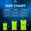 Turf Tops Soccer Pinnies & Bibs for Adults and Youth: Essential Team Scrimmage Vests and Pennies for Sports - 12 PCS view 2