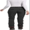 Women's Fleece Lined Waterproof Hiking Pants Insulated Softshell Warm Outdoor Winter Snow Ski Pants Black XXL view 2