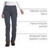 Women's Fleece Lined Waterproof Hiking Pants Insulated Softshell Warm Outdoor Winter Snow Ski Pants Cool Grey M view 4