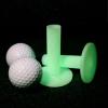 Ctysit Golf Gear - 80mm Glow-in-The-Dark Beef Tendon Rubber Tees - The Unbreakable Performance Enhancer for Night-time Game view 2