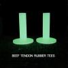 Ctysit Golf Gear - 80mm Glow-in-The-Dark Beef Tendon Rubber Tees - The Unbreakable Performance Enhancer for Night-time Game view 4