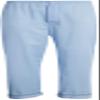 Ten West Apparel Men's 2-Piece Pajama Set with Short Sleeve Shirt and Long Pants, Size Small, Light Blue view 4