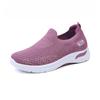 BDROX Breathable with Arch Support Mesh Casual Shoes,Casual Air Cushion Pain Relief Orthopedic Shoes for The Elderly (Purple,9) view 1
