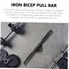 BRIGHTFUFU Bicep Pull Bar Durable Muscle Training Tension Lever for Fitness Workouts Easy to Assemble Back Exercise Equipment for Stronger Triceps and Grip Strength view 2