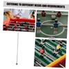 ibasenice Soccer Machine Pole Table Football Rod Accessory for Standard Foosball Tables Easy to Assemble Metal Handle for Enhanced Gaming Experience view 2