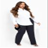 Avenue Women's Plus Size Cool Hand Trouser Classic Navy, 14 view 4