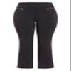 Avenue Women's Plus Size Super Stretch Zip Pant Classic Navy view 4