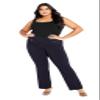 Avenue Women's Plus Size Super Stretch Zip Pant Classic Navy view 1
