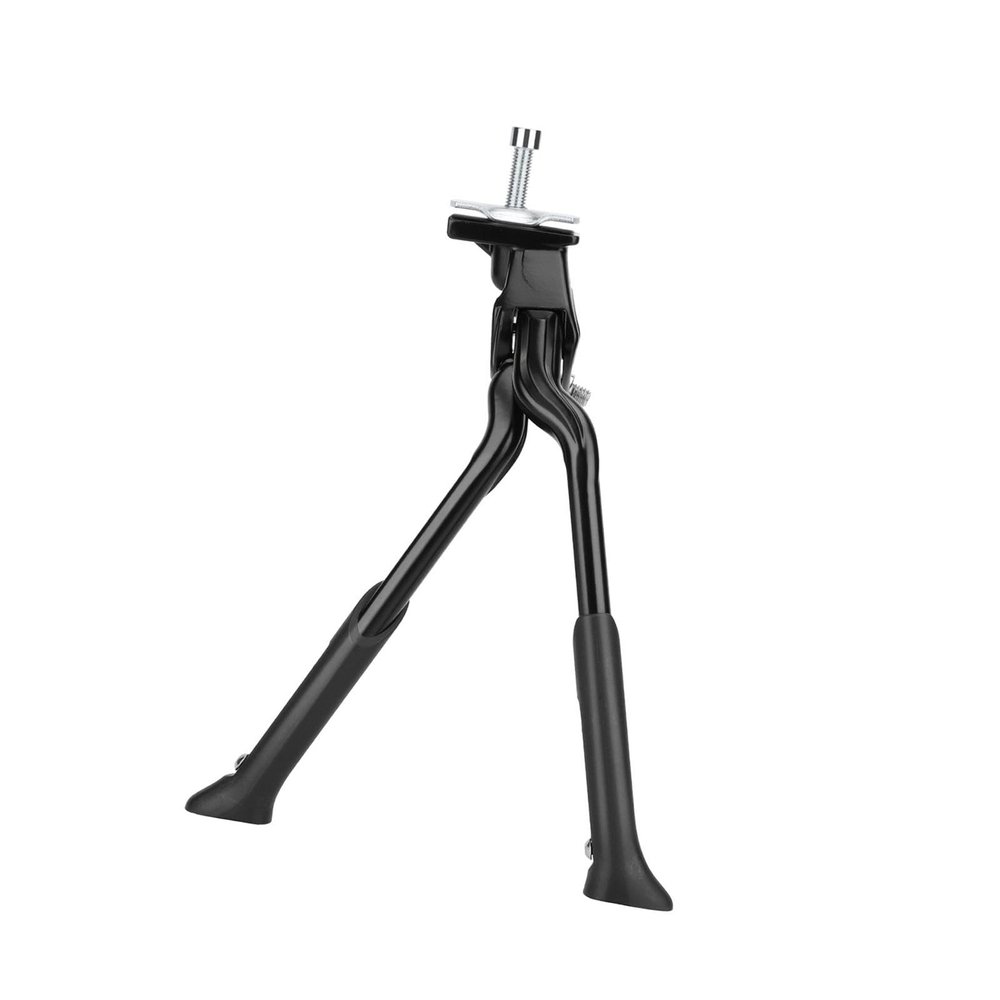 Adjustable Kickstand for Bicycle Heavy Duty Center Mount Double Leg Type