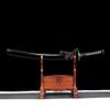 Zhmyyxgs Handmade Japanese Katana Damascus Folded Steel Blade Japanese Samurai Sword Gushen Tsuba Redwood Saya Bushido view 4