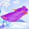 Children's Abrasion-Resistant Sledges, Winter Tandem Sledges, Frost-Resistant High Back Sledges, Sledges with Brakes and Pulling Ropes