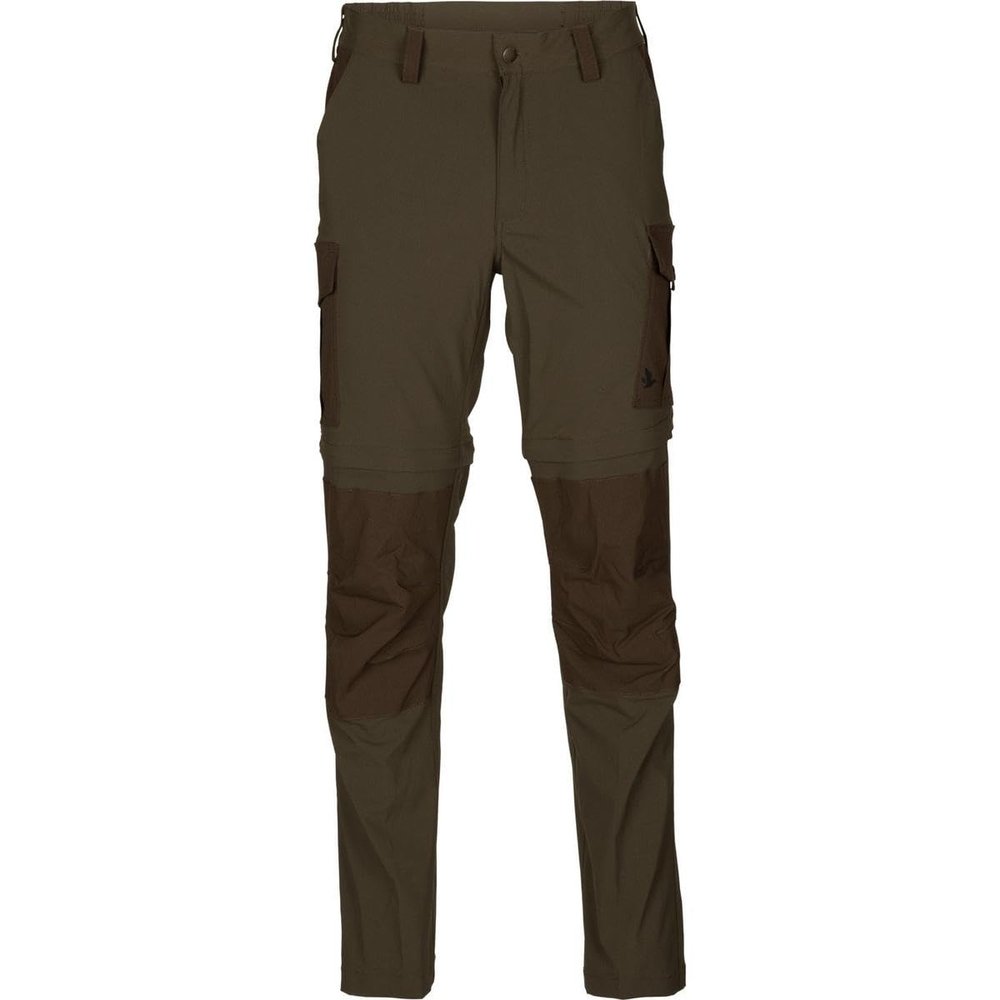 Seeland Birch Zip-Off Trousers Pine Green/Demitasse Brown C50