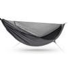 Bat Hammock Outdoor Anti-Mosquito Portable Anti-Rollover Single-Double Sling Swing with Mosquito net Bed Tent (Color : Black)