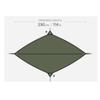 Bat Hammock Outdoor Anti-Mosquito Portable Anti-Rollover Single-Double Sling Swing with Mosquito net Bed Tent (Color : Black) view 2