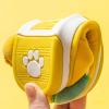 Kids Slippers Cute Dinosaur Cartoon Shoes Boys Girls Slip-on House Slippers Plush Warm Winter Home (Yellow, 6.5 Infant) view 4
