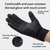 Disayu Premium Thermo Gloves, 2026 New Winter Thermal Gloves Waterproof (1Pairs Black,XL) view 4