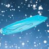 Children's Double Sledges, Thickened Boat Sledges, Adult Wear-Resistant Skis, Winter Sledges