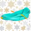 Children's Snowboard Sledge, Adult Sledge with Backrest, Thickened Wear-Resistant Sledge, Winter Snow Sleds view 1