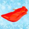 Winter Tandem Sledges, Children's Sledges, Sledges with Brakes and Pull Ropes, Plastic High Back Sledges view 1