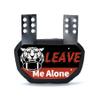 Fenduoer Football Back Plate,Rear Back Protector, Low Back Pad for Adult Football Players(Leave Me Alone) view 1