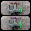 * (Set of 2) 2 Finger Attachments * Stan Onnex Release Attachment 3D (Gray) view 2