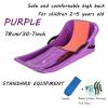 TUOYIBO Double Thickened Sledge, Double Handle Children's Sledge, Sledge with Backrest, Frost-Resistant and Wear-Resistant Sledge view 2