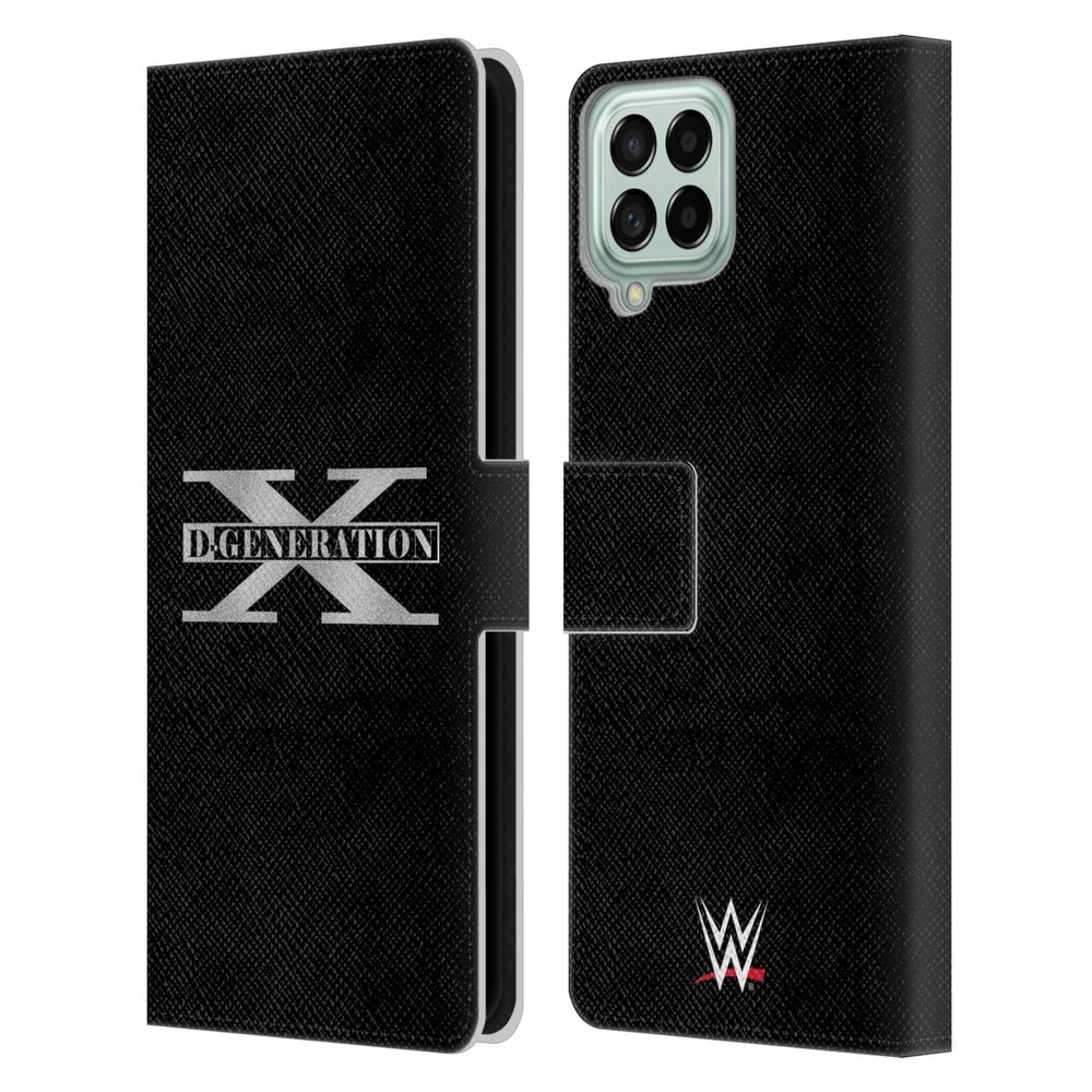 Head Case Designs Officially Licensed WWE D-Generation X Triple H Leather Wallet Case Compatible with Samsung Galaxy M33 (2022)