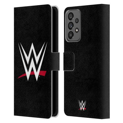 Head Case Designs Officially Licensed WWE Main TV Program Logo Leather Wallet Case Compatible with Samsung Galaxy A73 5G (2022)