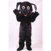 Eamior Black Labrador Dog Costume Adult Size for Men & Women with Built-in Fan Inside the Head view 1