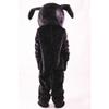 Eamior Black Labrador Dog Costume Adult Size for Men & Women with Built-in Fan Inside the Head view 4