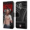 Head Case Designs Officially Licensed WWE Signature Sami Zayn Leather Book Wallet Case Cover Compatible with Motorola Moto G41 view 1