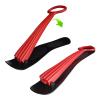 SepKus Foldable Ski Scooter, Outdoor WinterCold Resistant Downhill, Fold-up Snow Scooter with Handle, for Snow, Dune, Grass, Portable Kick Scooter Sled view 3