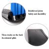 SepKus 2 Pcs Compact Snow Sled, Portable Kick Scooter Sled, Foldable Snow Scooter with Handle, Fold-up Snow Scooter for Snow, Dune, Grass, Blue view 3